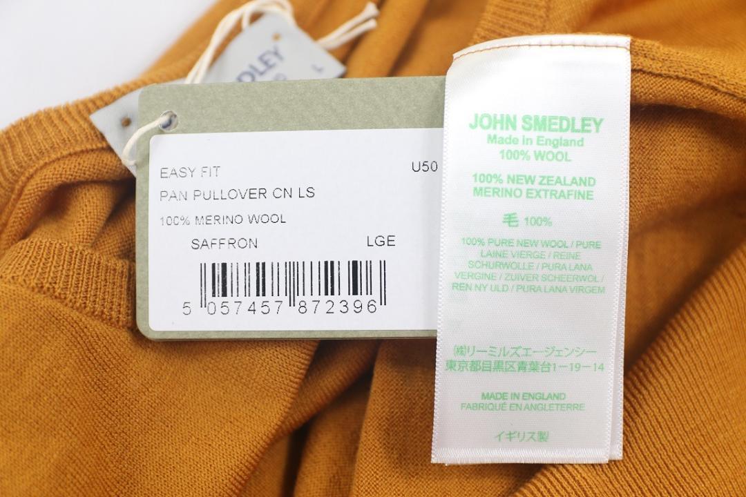 新品 John Smedley　 最高級メリノウール　 Lサイズ