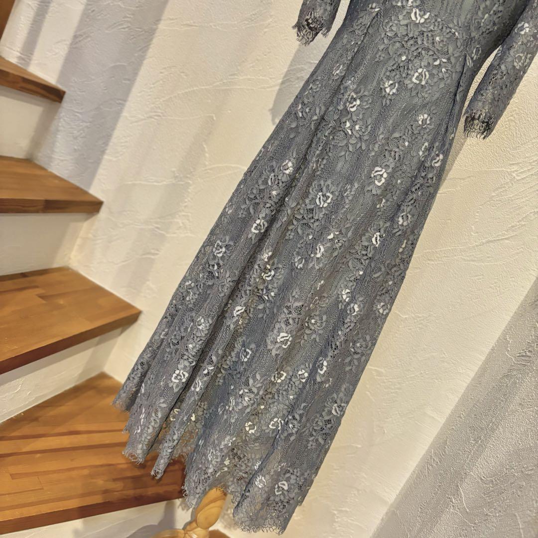 dorry doll 2wayバックリボンレースワンピースドレス 結婚式お呼ばれ
