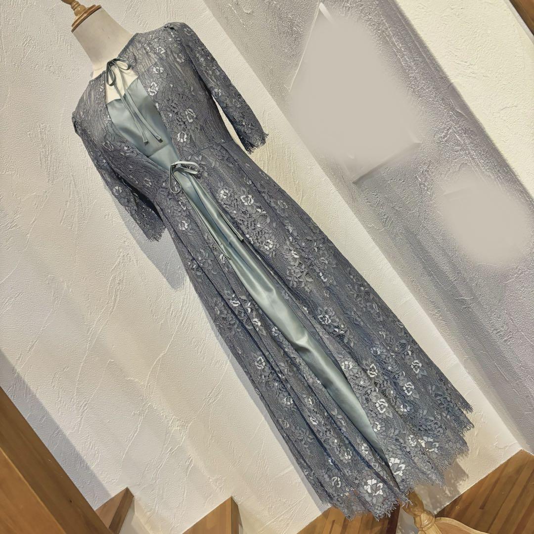 dorry doll 2wayバックリボンレースワンピースドレス 結婚式お呼ばれ