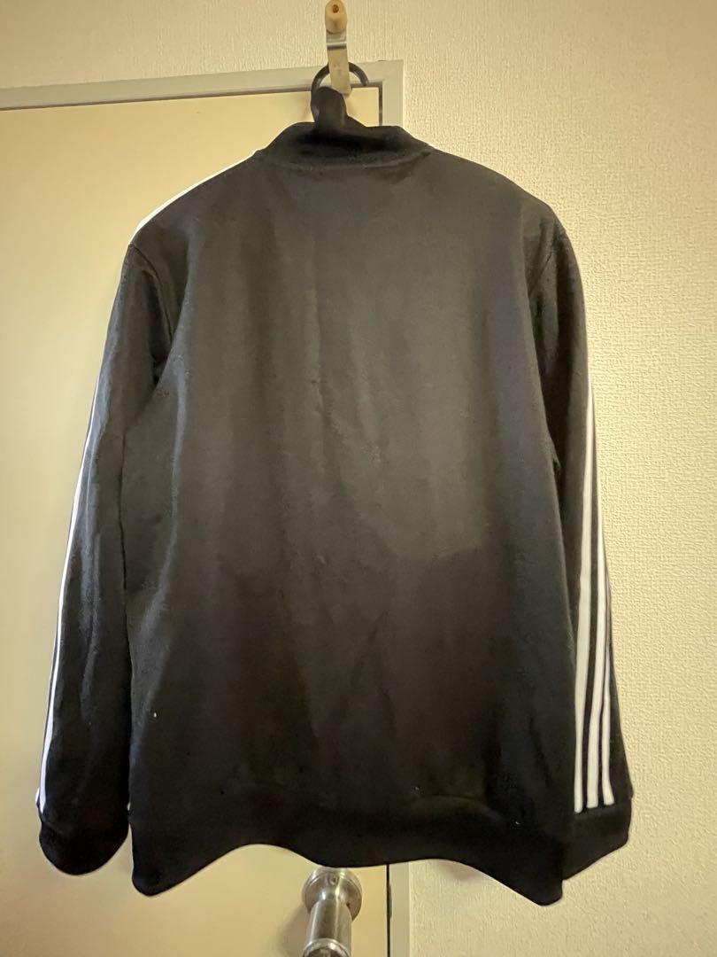 adidas Dime ブラック ジャージジャケット アディダス Adilenium シーズン 2 オーバーサイズ ジップオフ