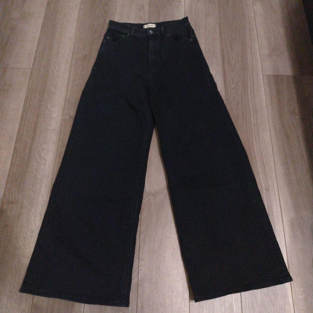 YANUK ヤヌーク ワイドフ オールドブラック OBK 25M・YANUK