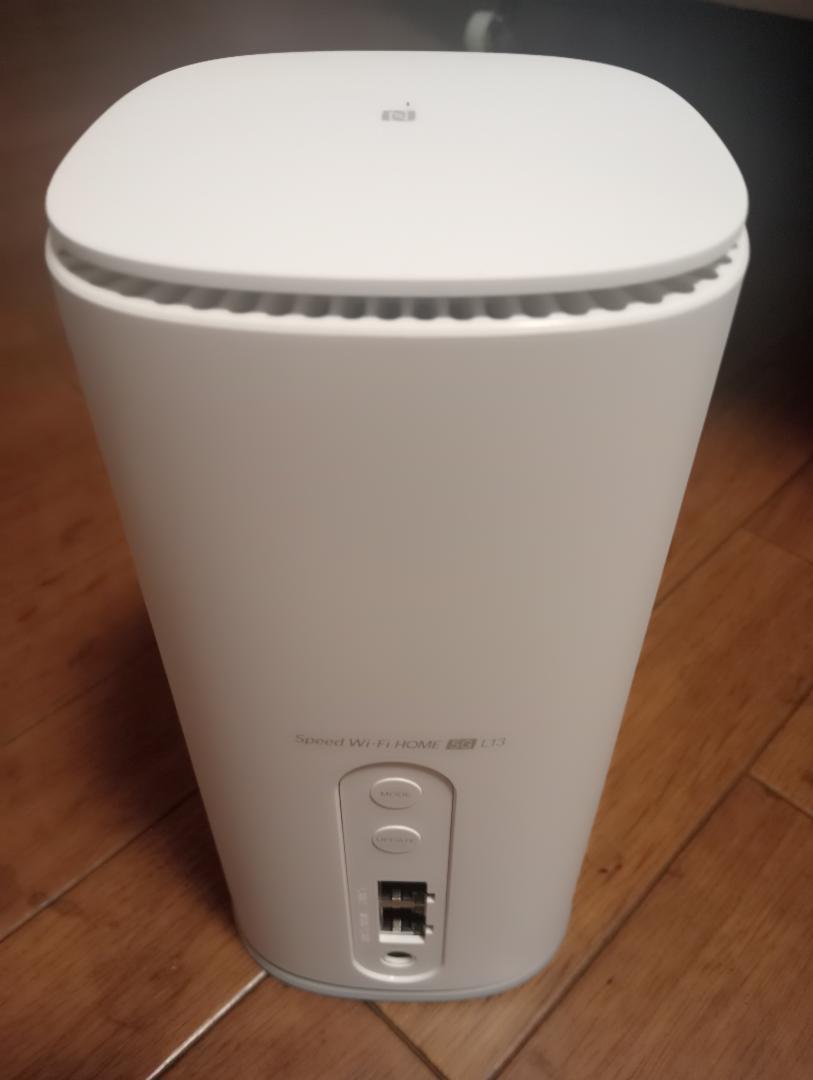 おうちのWi-Fi WiMAX Wi-Fi Home 5G L13 ホワイト