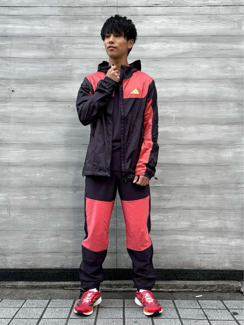 新品 定価15400円 adidas アディゼロ　駅伝 ランニングジャケット