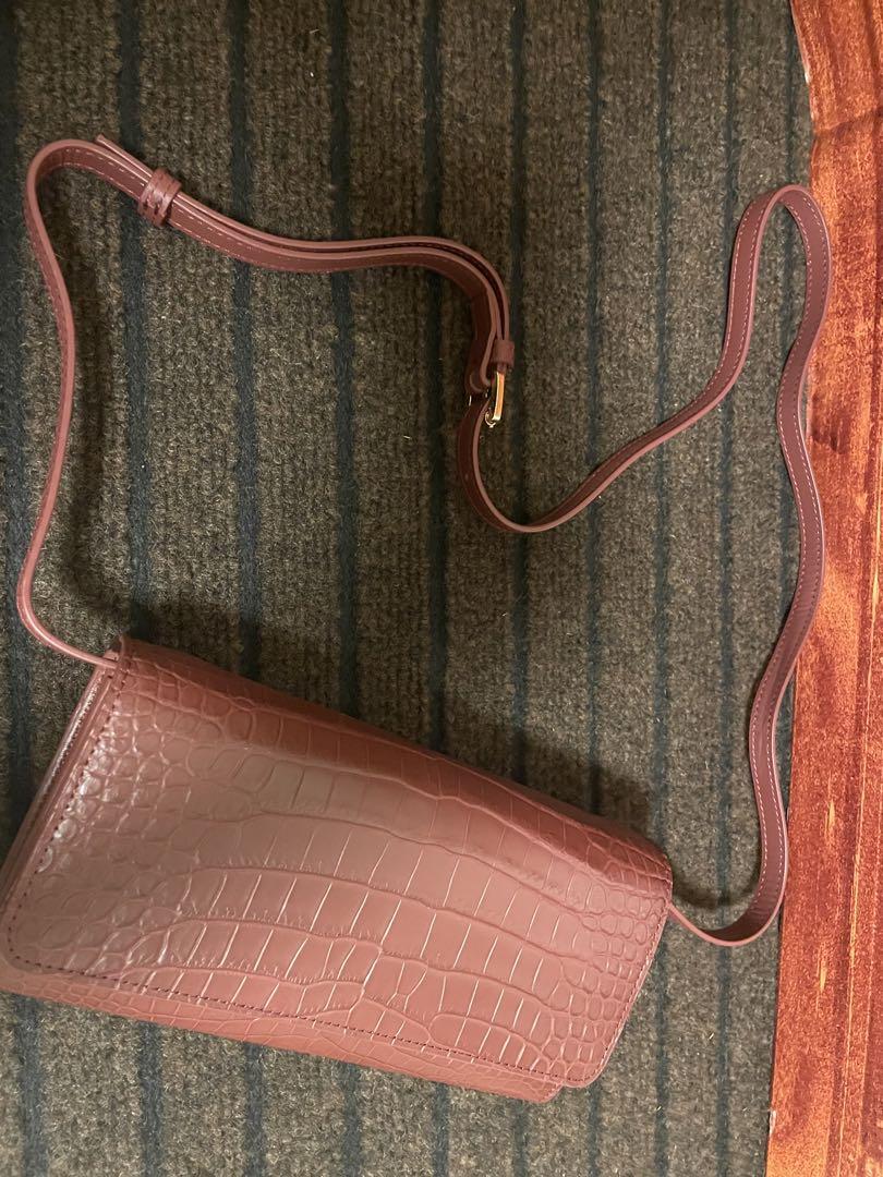 クロコダイルショルダーバッグ　お財布　2WAY