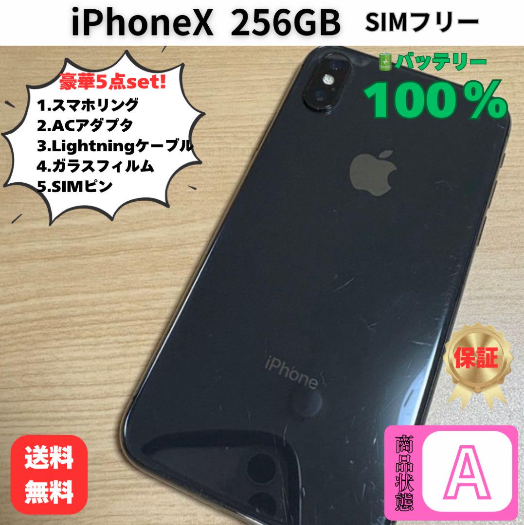 iphone x 256gbスペースグレイsimフリー本体 Amazon | 【整備済み品】 Apple iPhone X 256GB スペースグレー