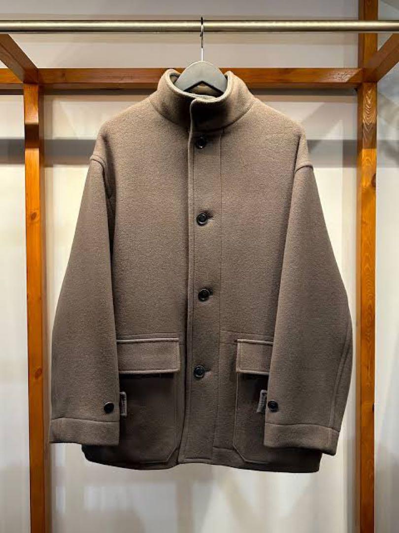 ジャケット・アウター Ernie Palo MELTON HALF COAT COMOLI