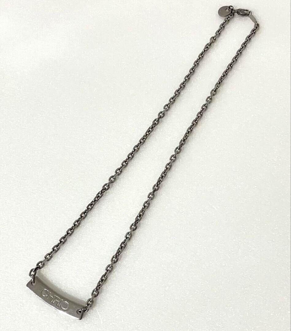 CHRIO クリオ マグナネックレス 48cm シルバー スポーツネックレス