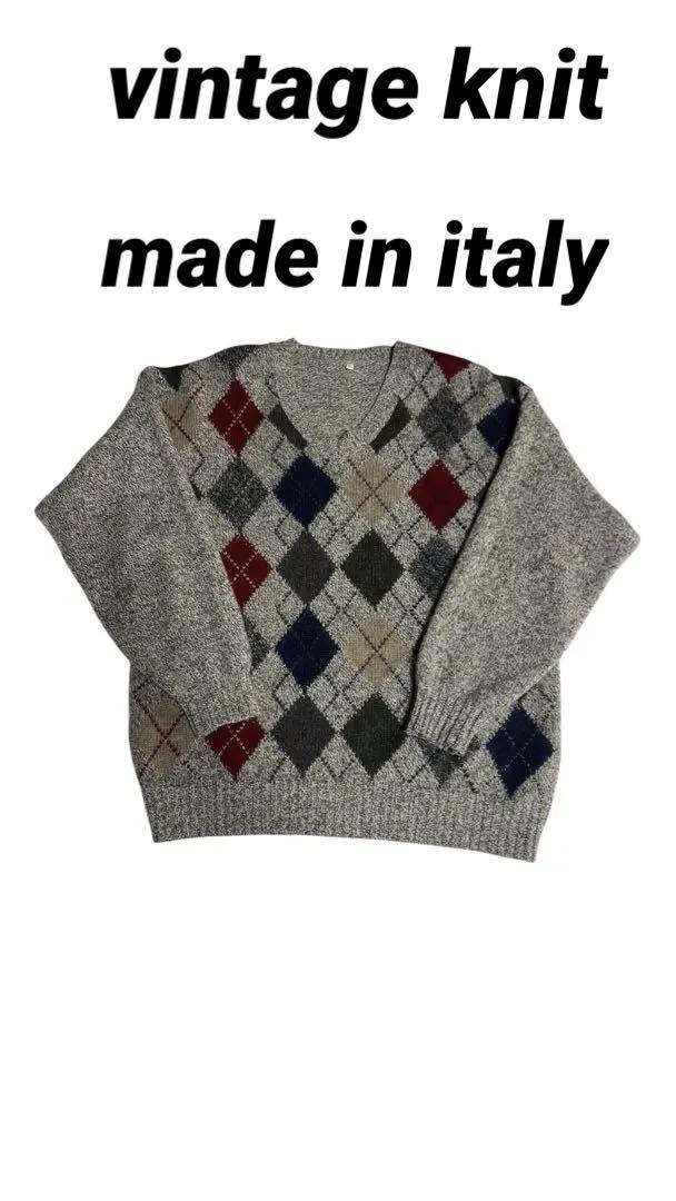 vintage ニット made in Italy