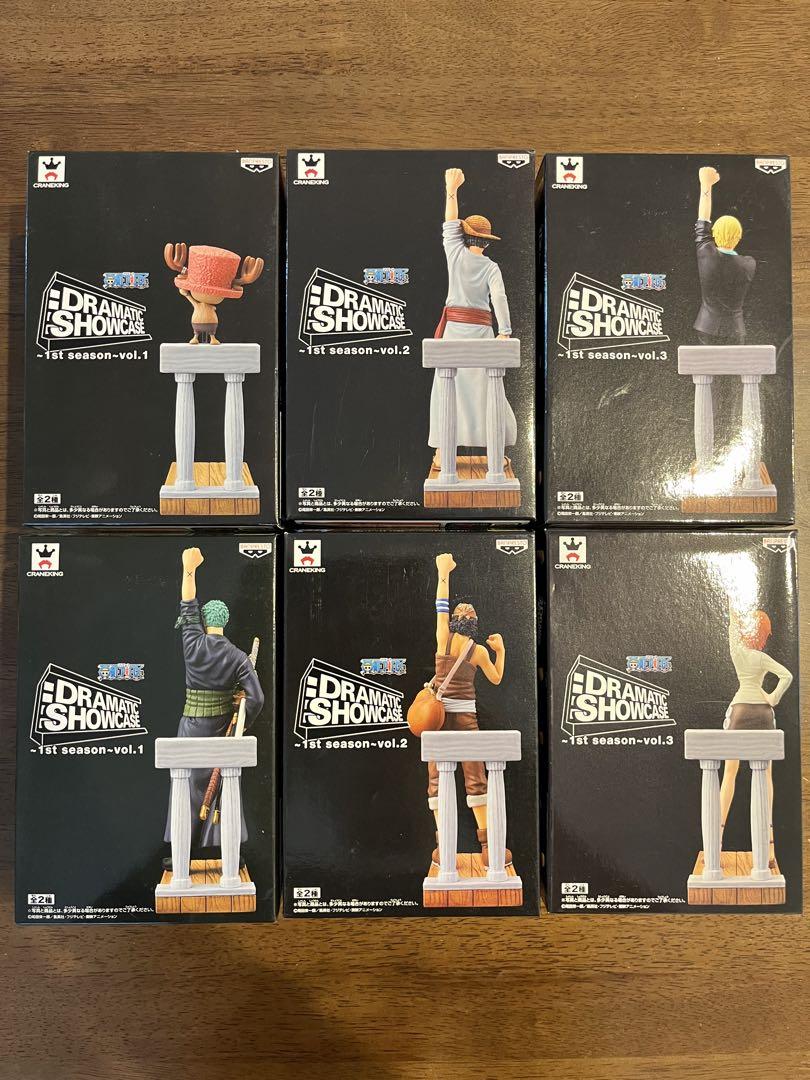 ONEPIECE ワンピース ドラマチックショーケース 1stシーズン6体セット