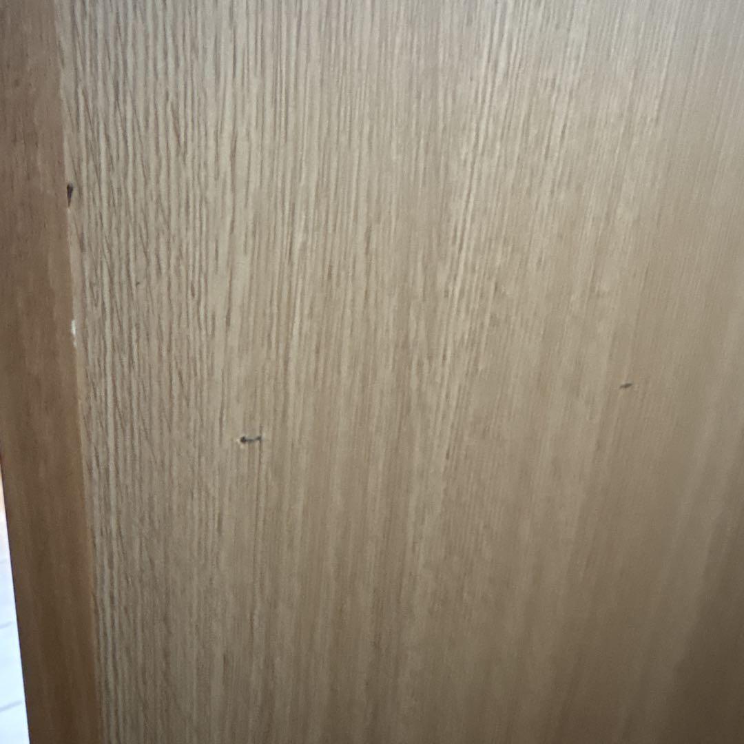無印良品　キャビネット　廃盤　タモ材