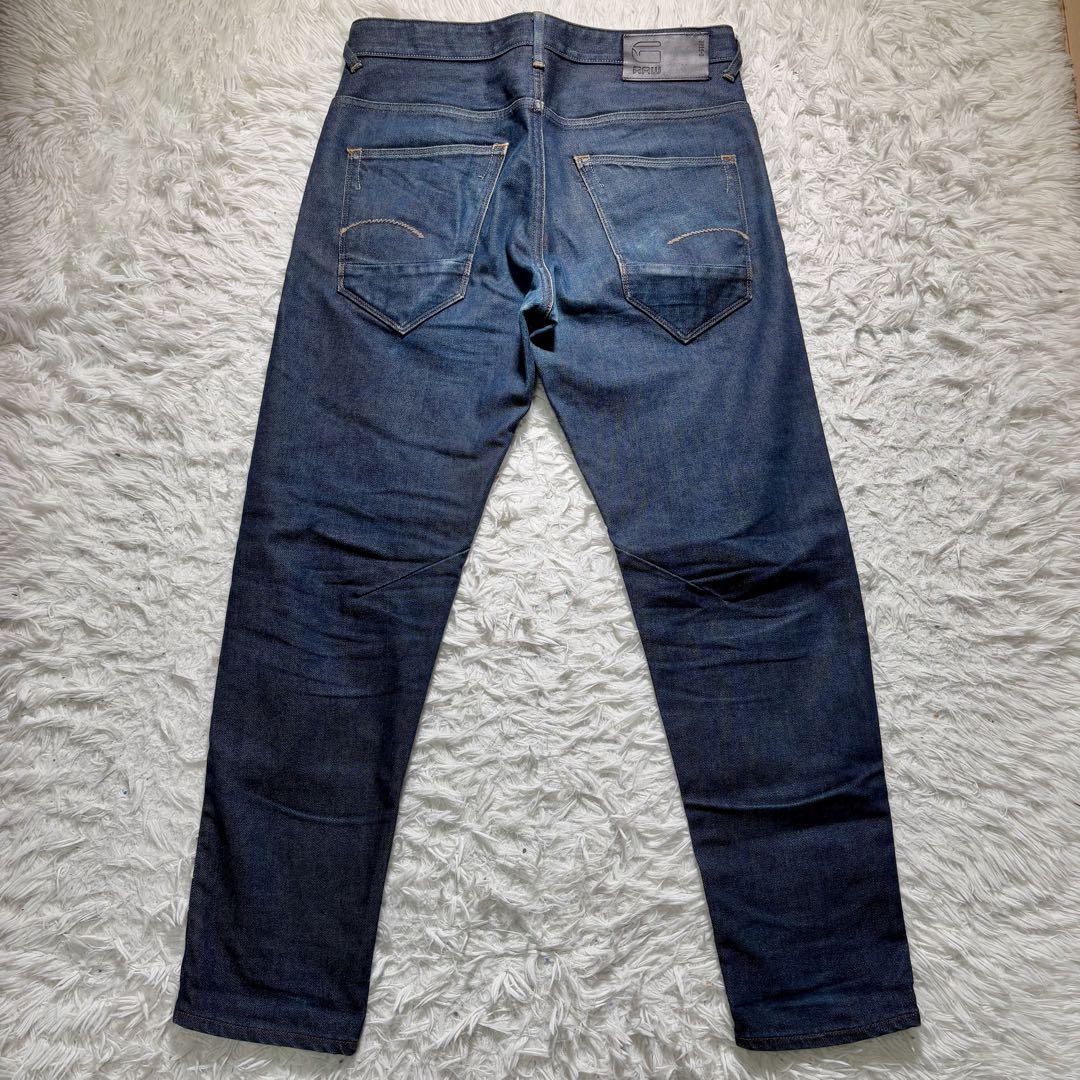 美品】G-STAR RAW リラックステーパードデニム 30 赤耳 3D