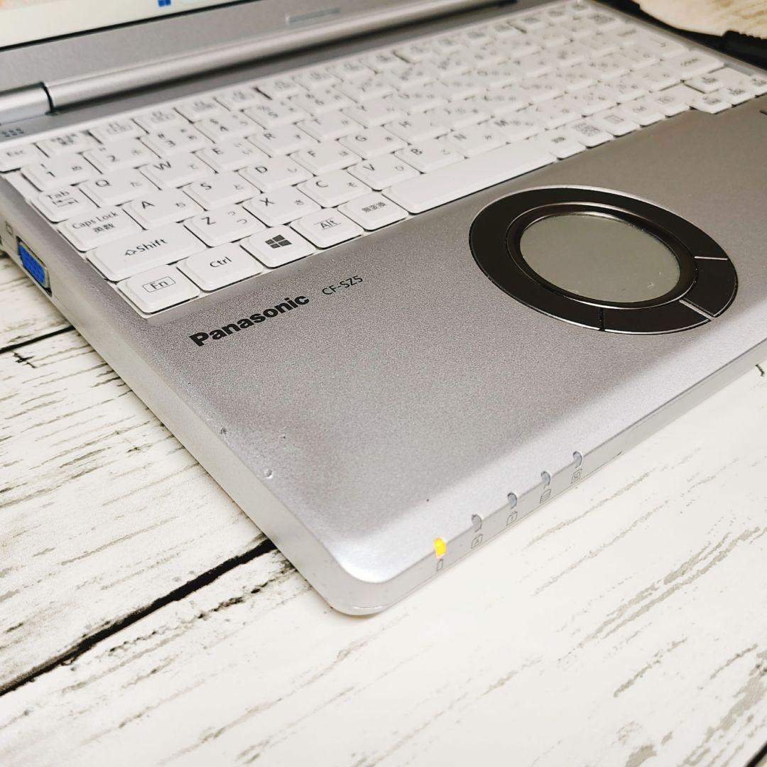 美品♡レッツノート 小型軽量ノートパソコン Corei5 メモリ8GB SSD