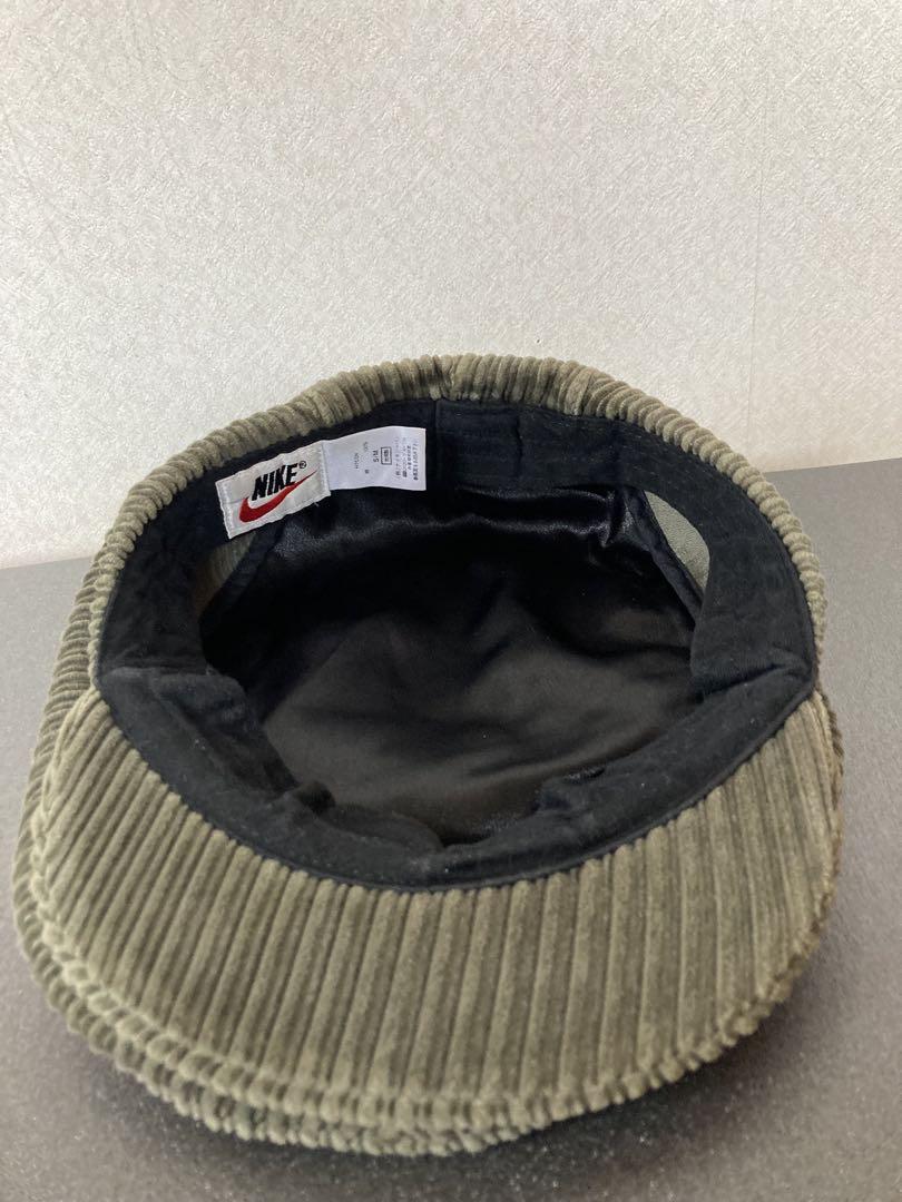 90s NIKE 銀タグ コーデュロイ　ベレー帽