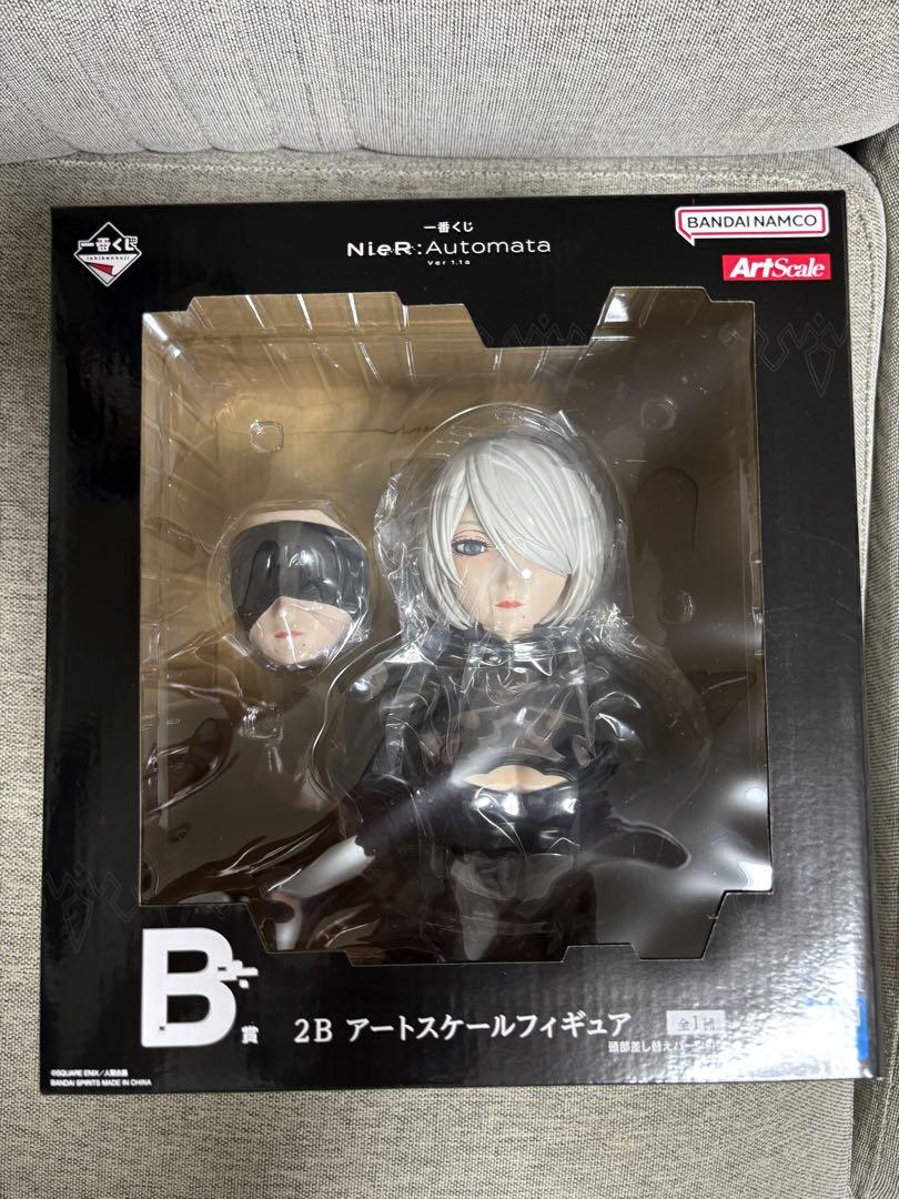 NieR:Automata ニーヤオートマタ　一番くじB賞＋A賞 Amazon | 一番くじ NieR;Automata Ver1.1a A賞 2B フィギュア 全