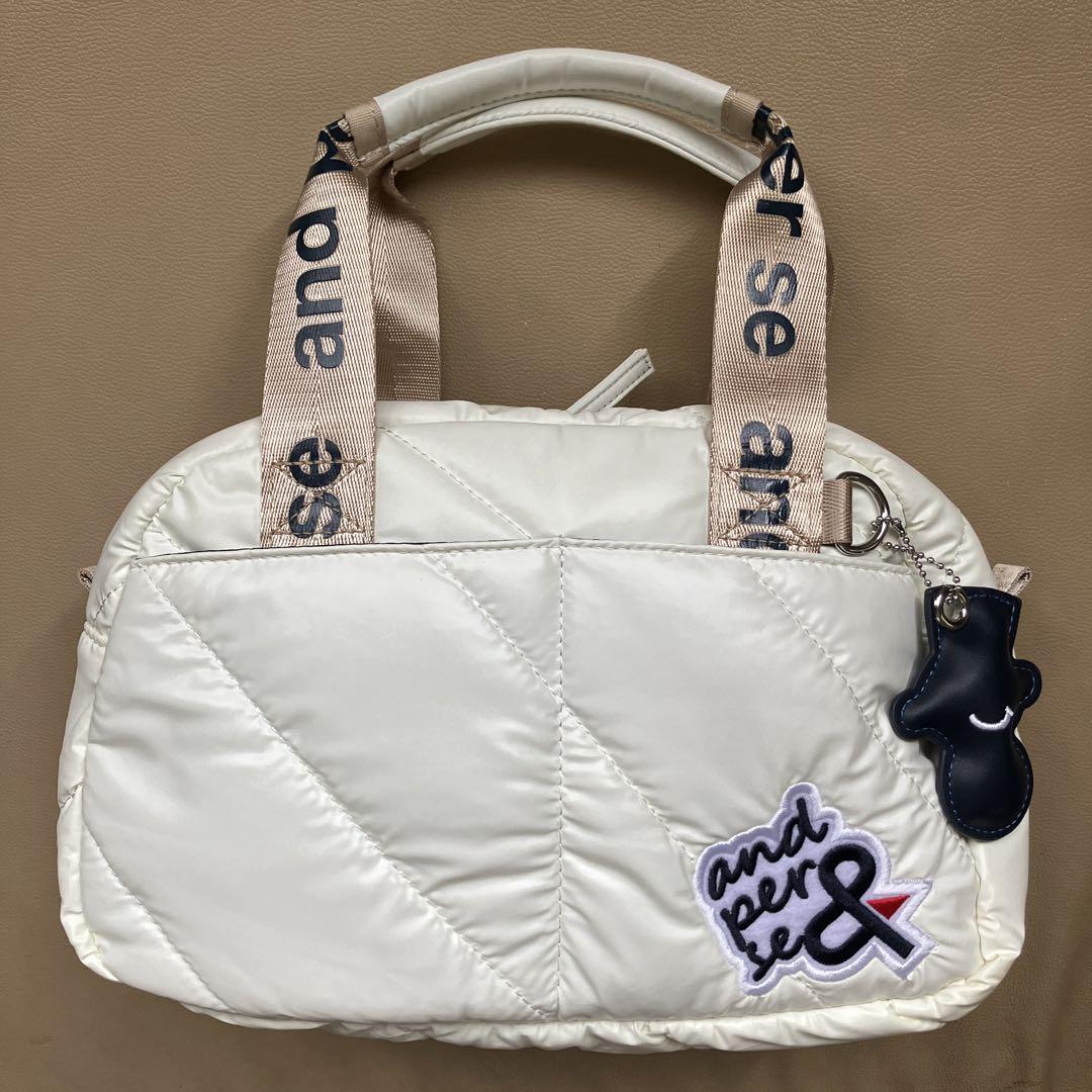 【美品】 アンパスィ and per se キルティング カートバッグ