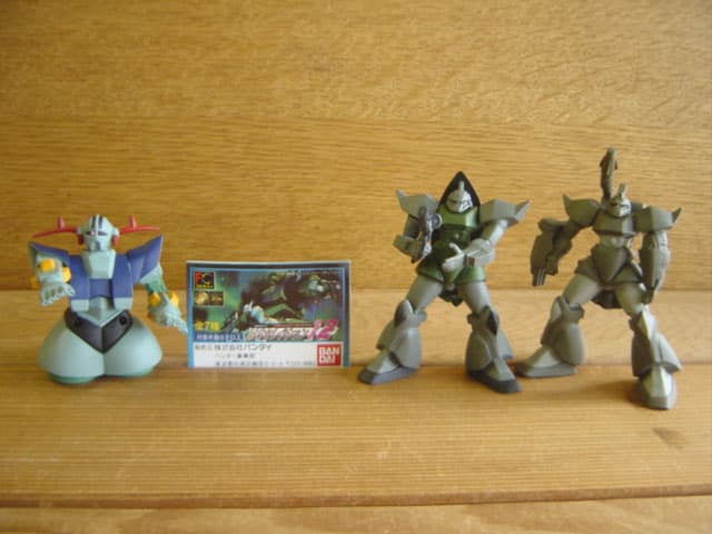 ♯Gef28KAガンダムMSセレクション12人気3種