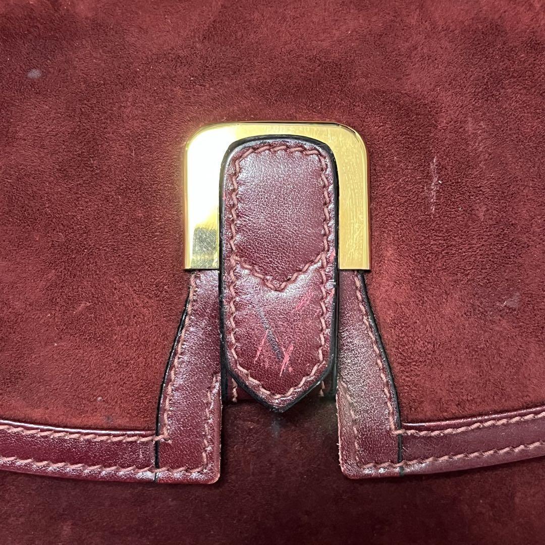 ✨希少✨グッチ オールドグッチ ショルダーバッグ スエード