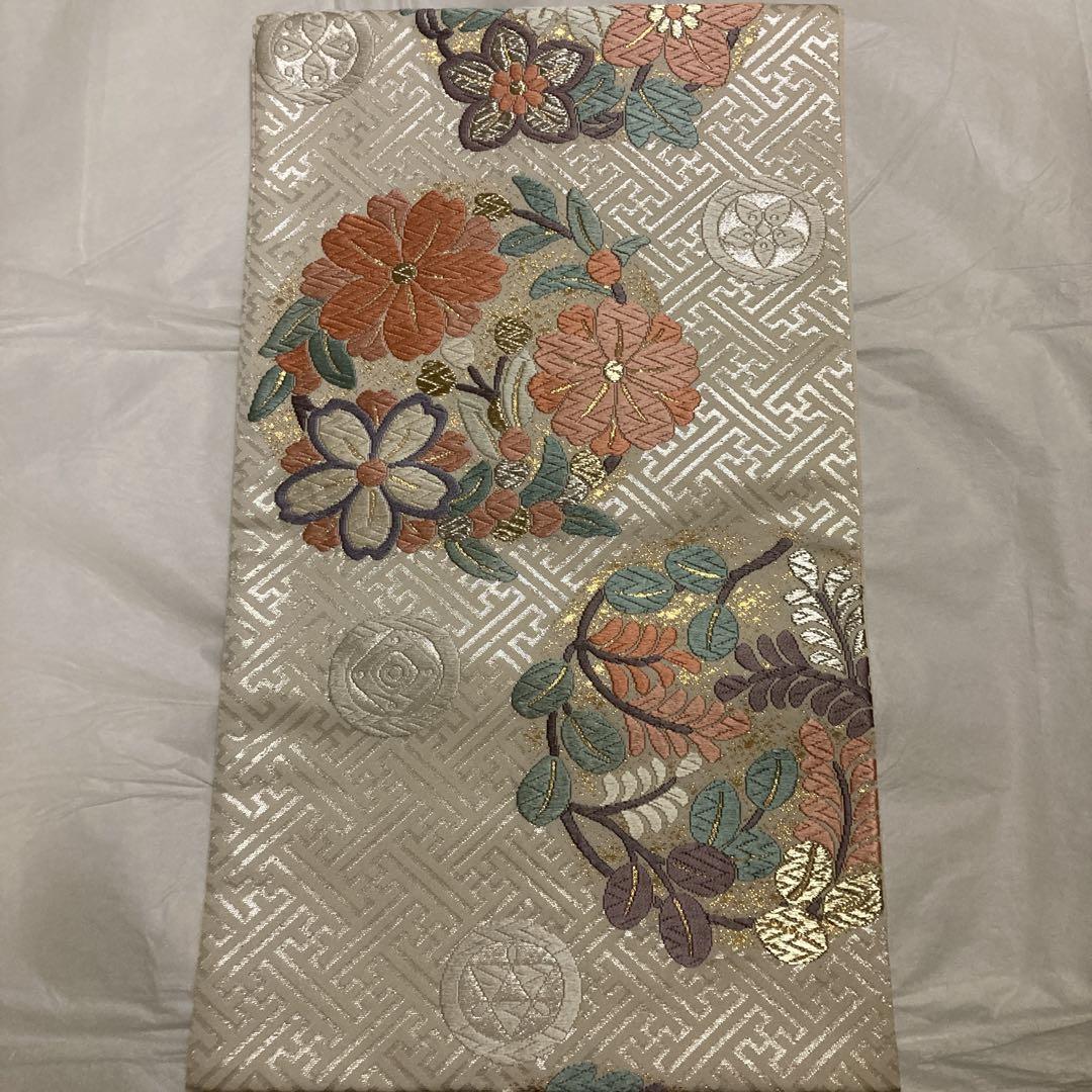 貴重 刺繍 帯