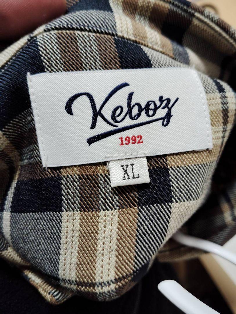 ケボズ　keboz KEBOZ チェックシャツ　XL