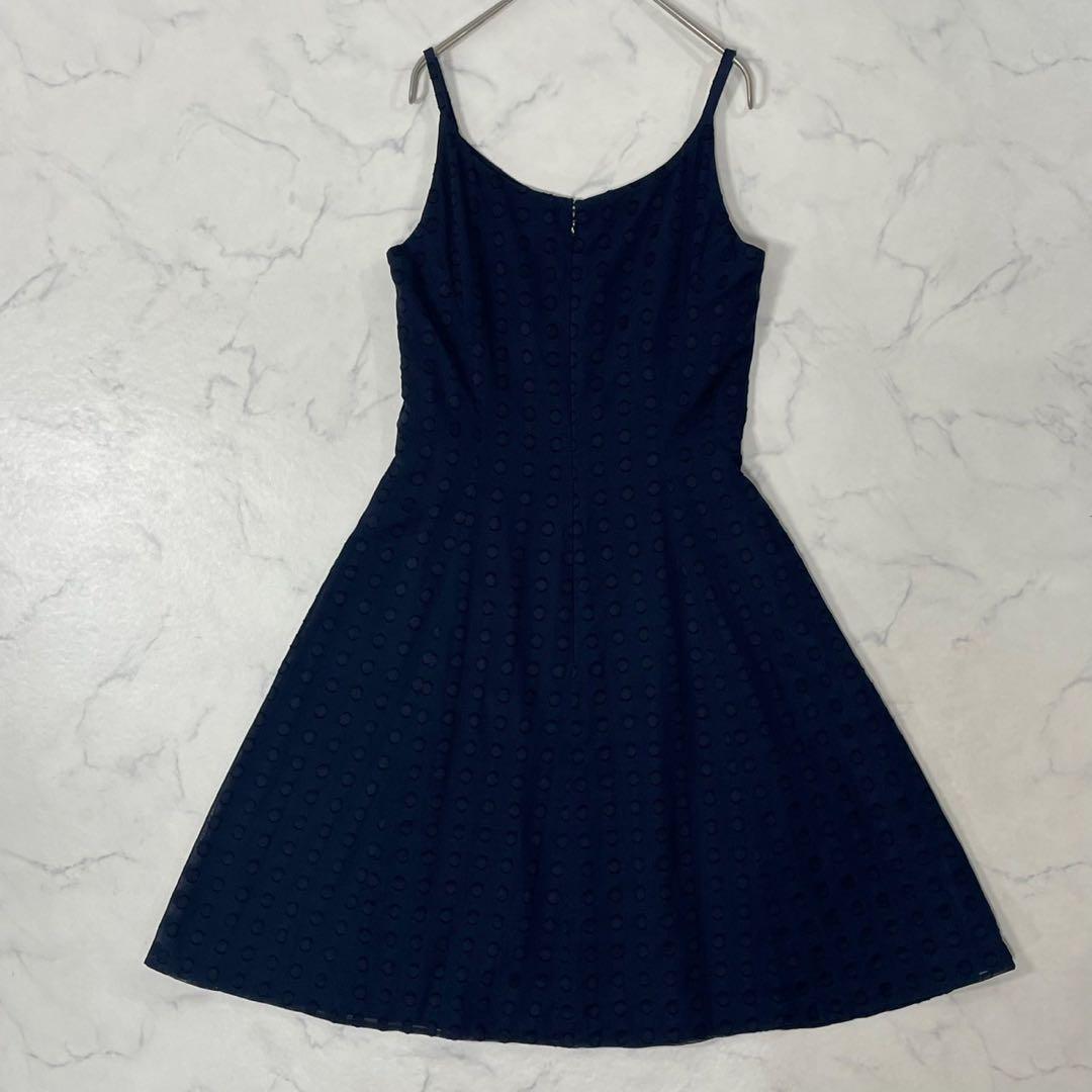 HANAE MORI 日本製 ノースリーブ フレア ひざ丈 ワンピース 9A3 mdprevattcaulkingandwaterproofing.com