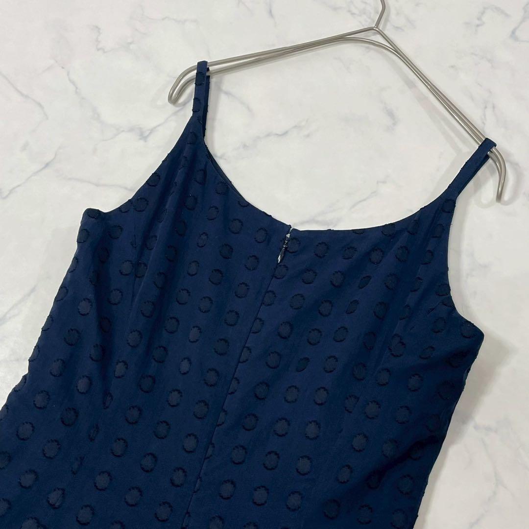 HANAE MORI 日本製 ノースリーブ フレア ひざ丈 ワンピース 9A3 mdprevattcaulkingandwaterproofing.com