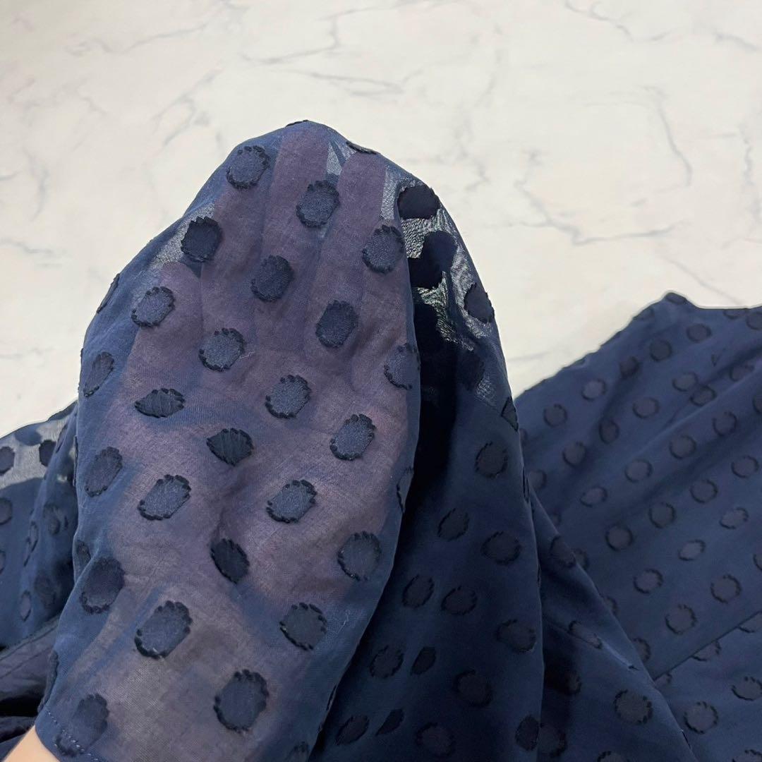 HANAE MORI 日本製 ノースリーブ フレア ひざ丈 ワンピース 9A3 mdprevattcaulkingandwaterproofing.com