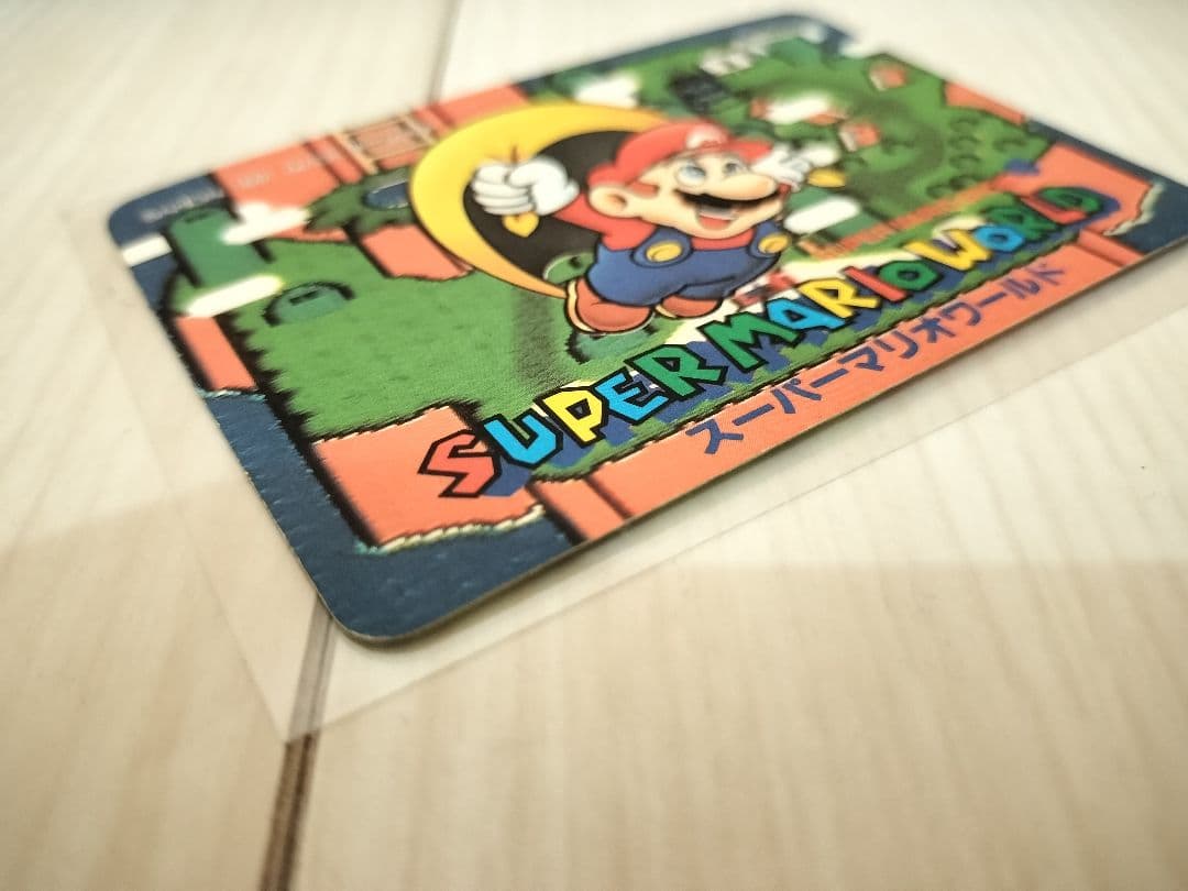 マリオとヨッシー カードダス スーパーマリオワールド トレーディングカード マリオとヨッシー カードダス スーパーマリオワールド トレーディングカード