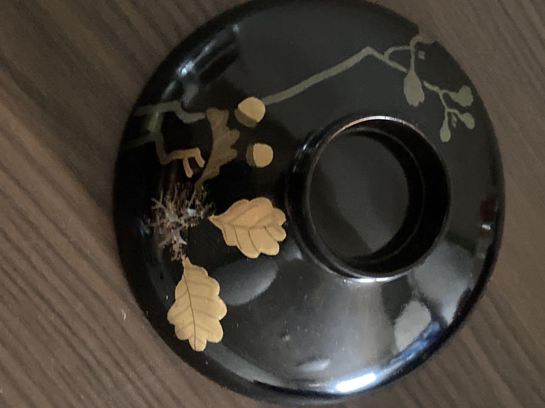 輪島塗 蒔絵 吸物椀 五客セット