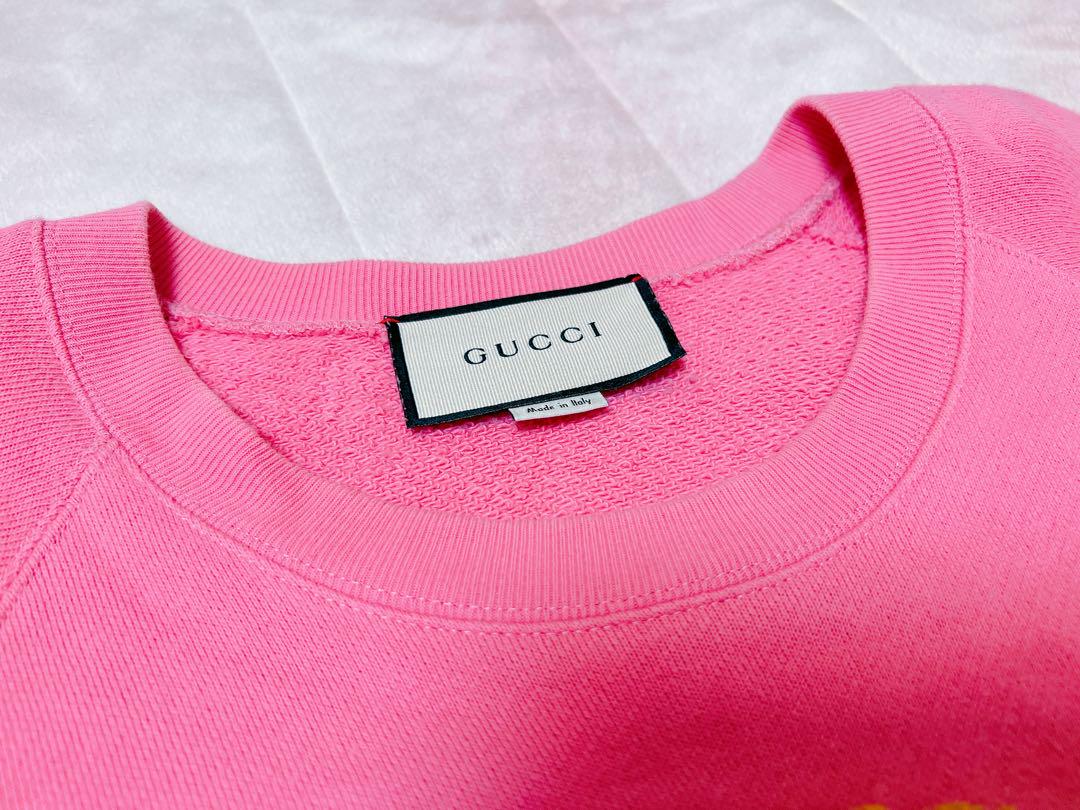 GUCCI テディベアプリント スウェット XSサイズ