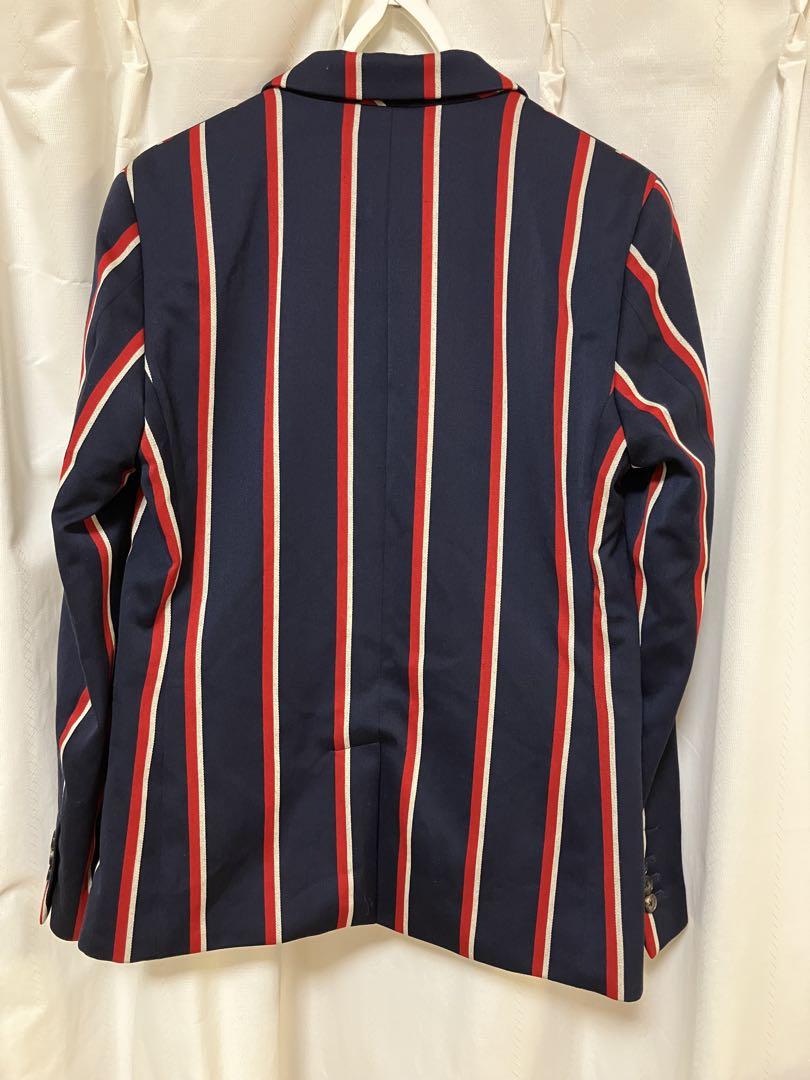 FRED PERRY ストライプ テーラードジャケット