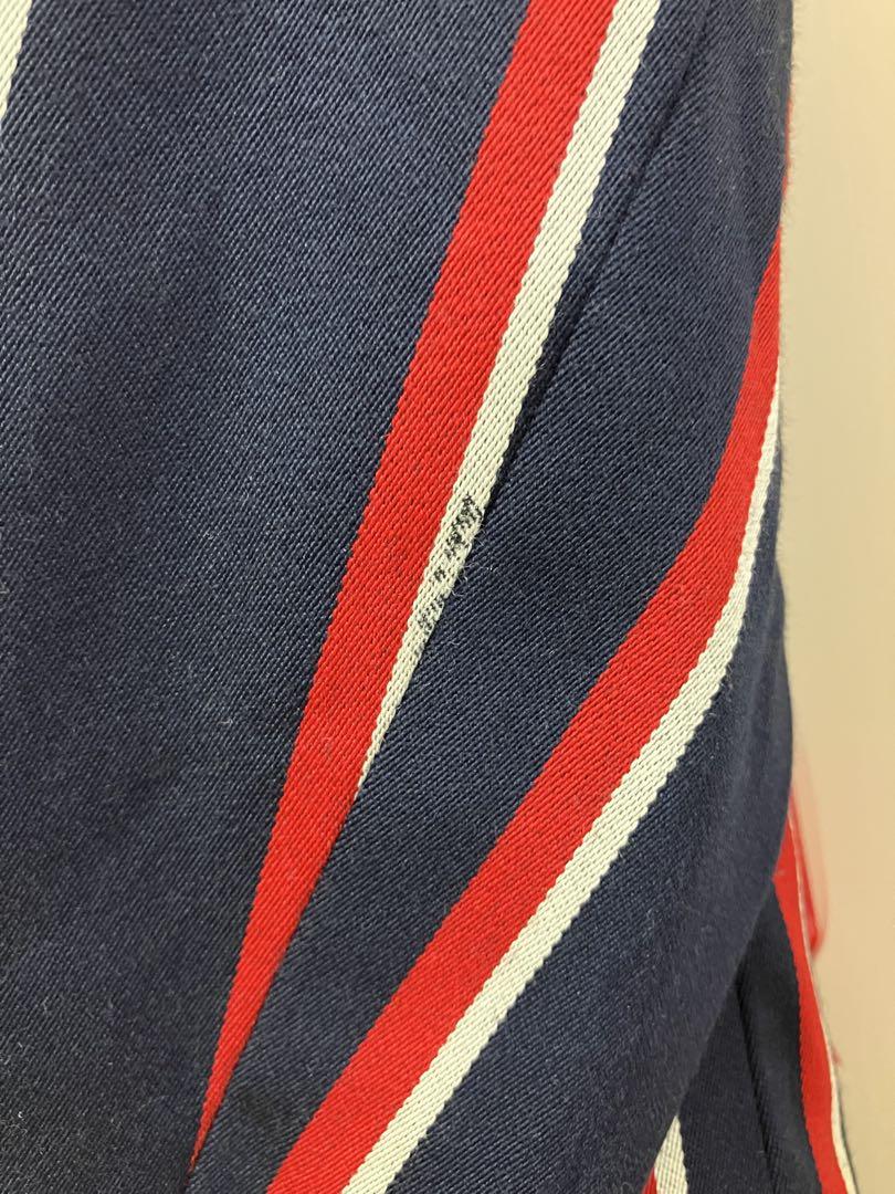 FRED PERRY ストライプ テーラードジャケット