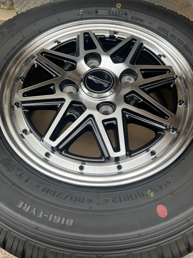 【専用】12インチ　145/80R12 タイヤホイール4本セット