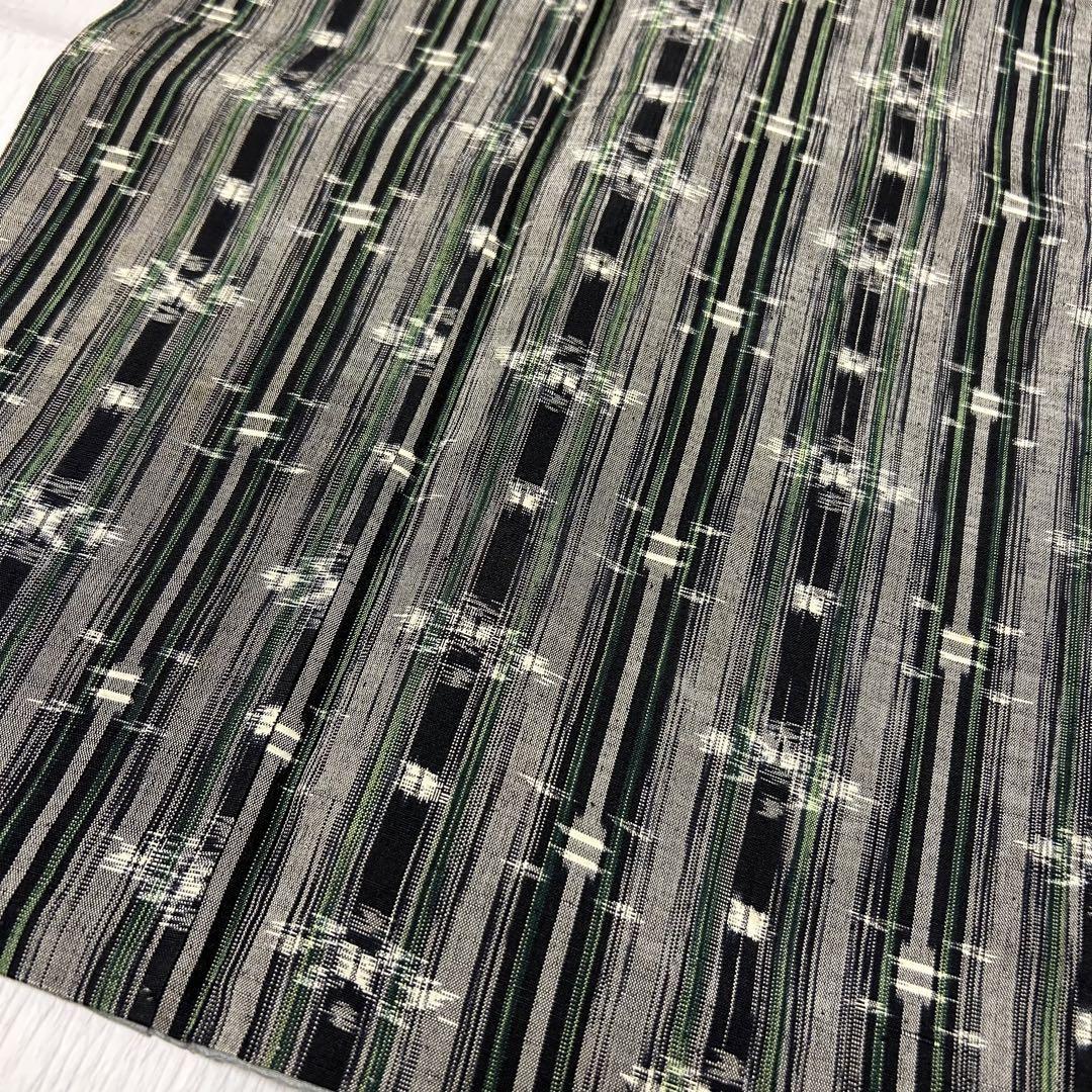 【袷】琉球絣 未使用品10-084