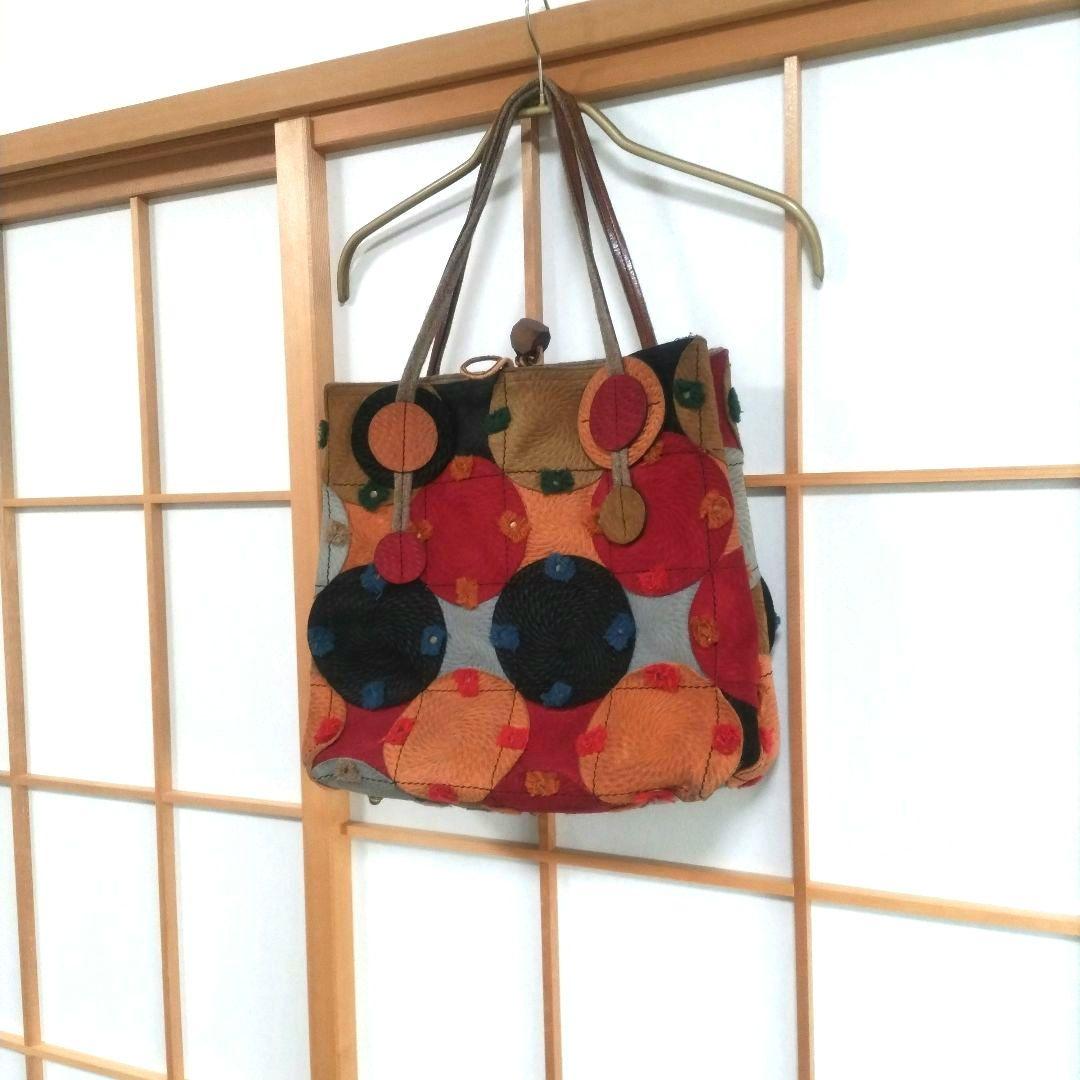 Jamin PuechジャマンピュエッシュパッチワークバッグJAMIN PUECH