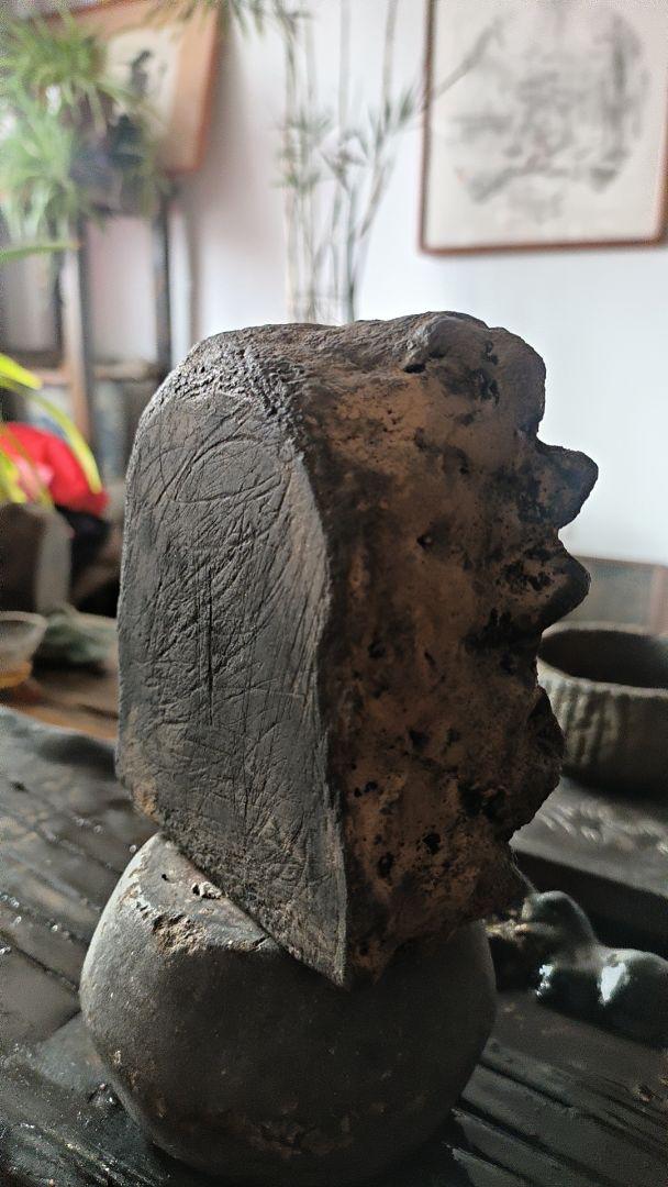 石像 千手観音仏像 茶室 博古架 禅意 置物 装飾品 工芸品