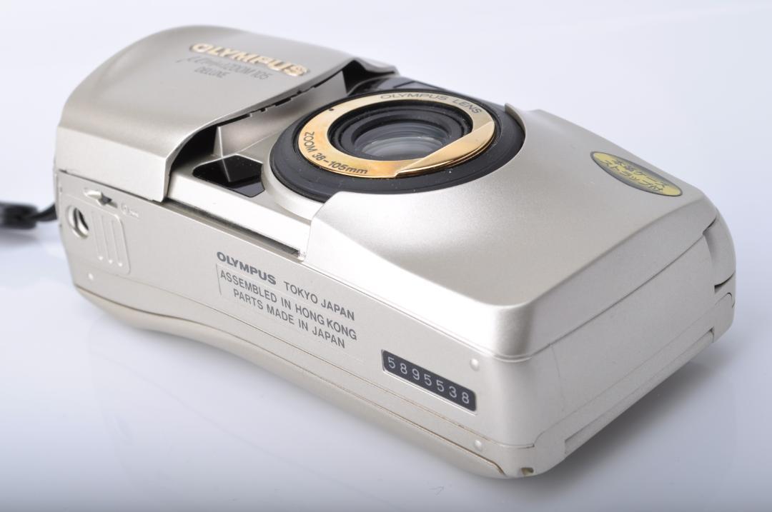 【良品】OLYMPUS μ ZOOM 105 DELUXE 完動品 #t1