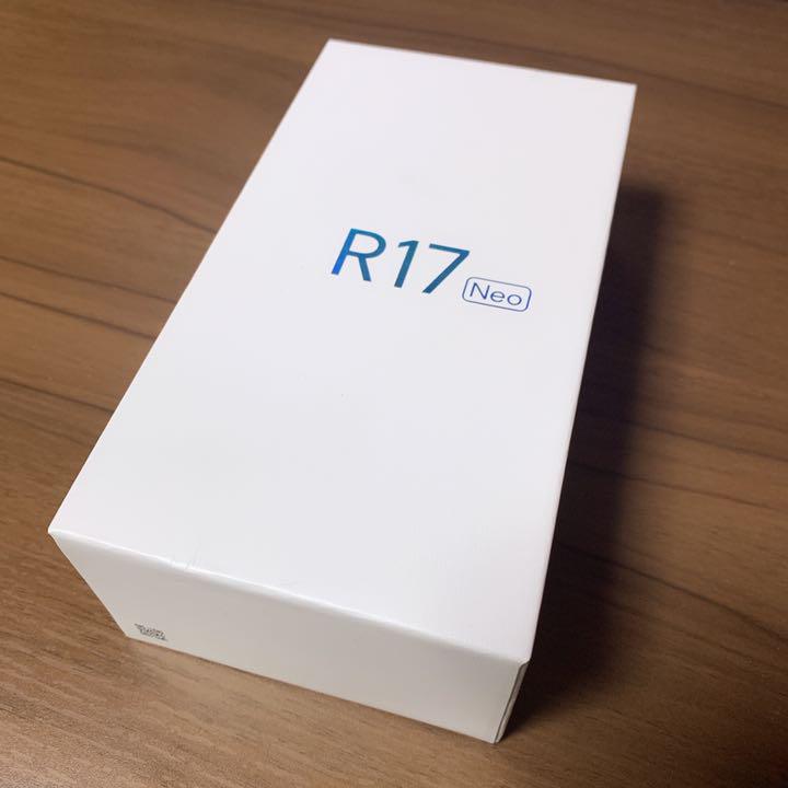 OPPO R17neo ブルー Blue
