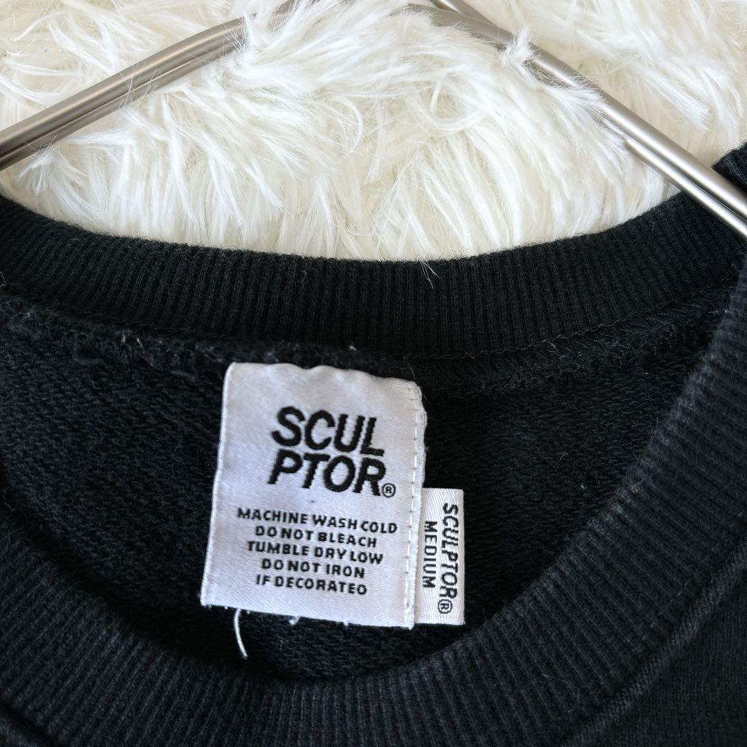 SCULPTOR APPAREL 黒 トレーナー