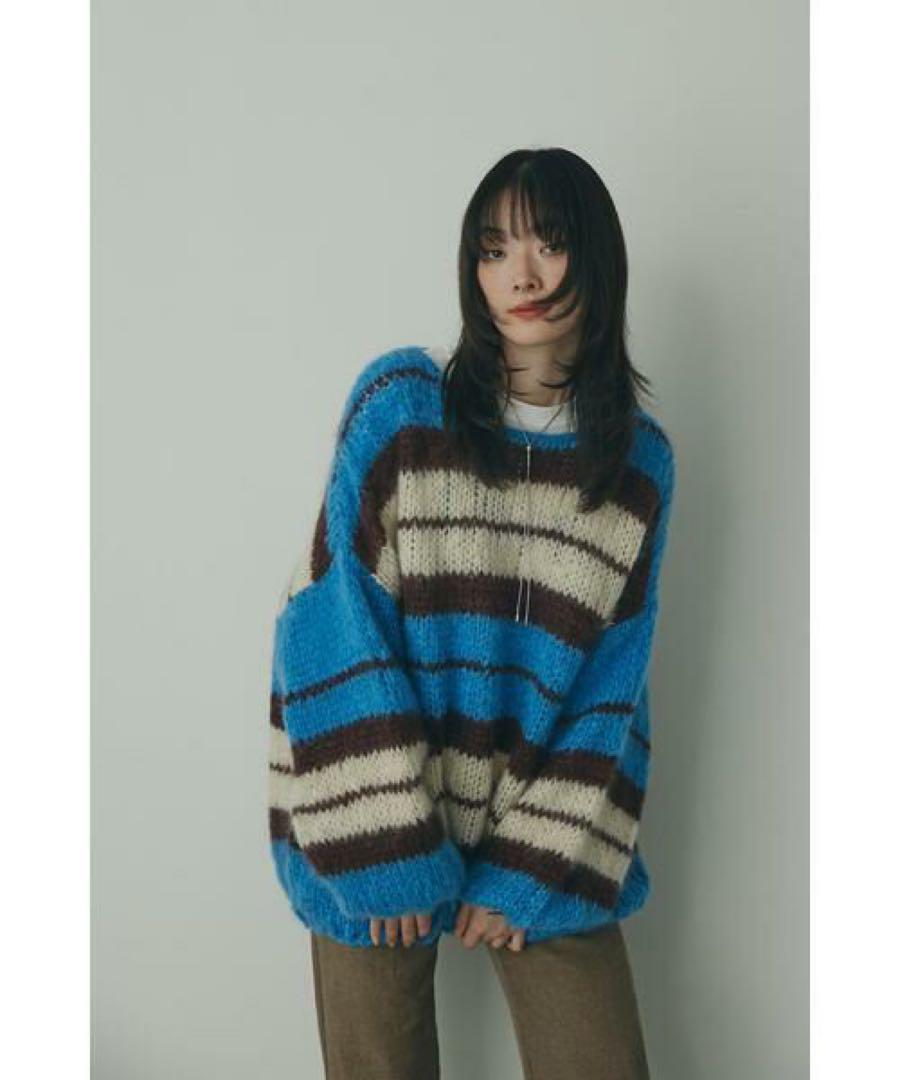 mici モヘアニット
