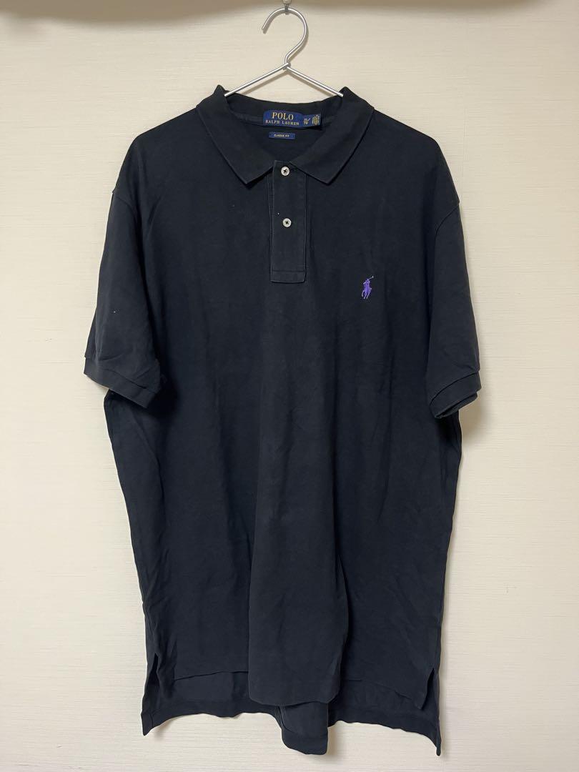 Polo Ralph Lauren ラルフローレン XL ポロシャツ ブラック