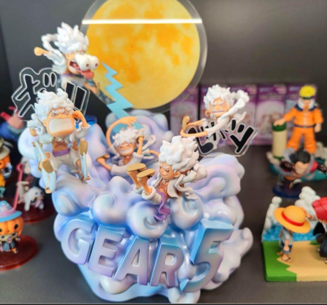 ONE PIECEワンピース ギア5二かルフィ専用台座フィギュア ガレージキット