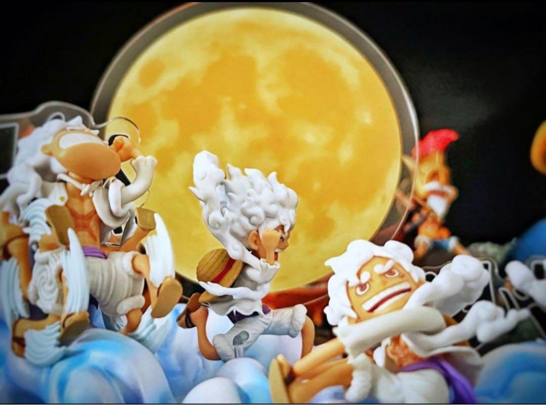 ONE PIECEワンピース ギア5二かルフィ専用台座フィギュア ガレージキット