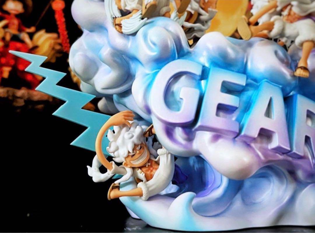 ONE PIECEワンピース ギア5二かルフィ専用台座フィギュア ガレージキット