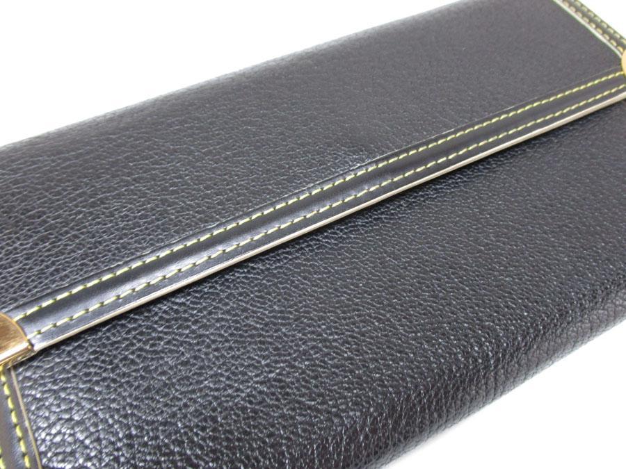 LV スハリ ポルトトレゾール・インターナショナル M91836 長財布 黒