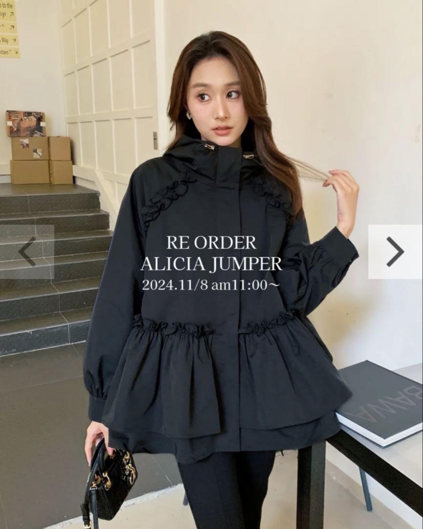 新品未開封！ALICIA JUMPER【撥水加工】 撥水加工】ALICIA JUMPER - BIRTHDAY BASH