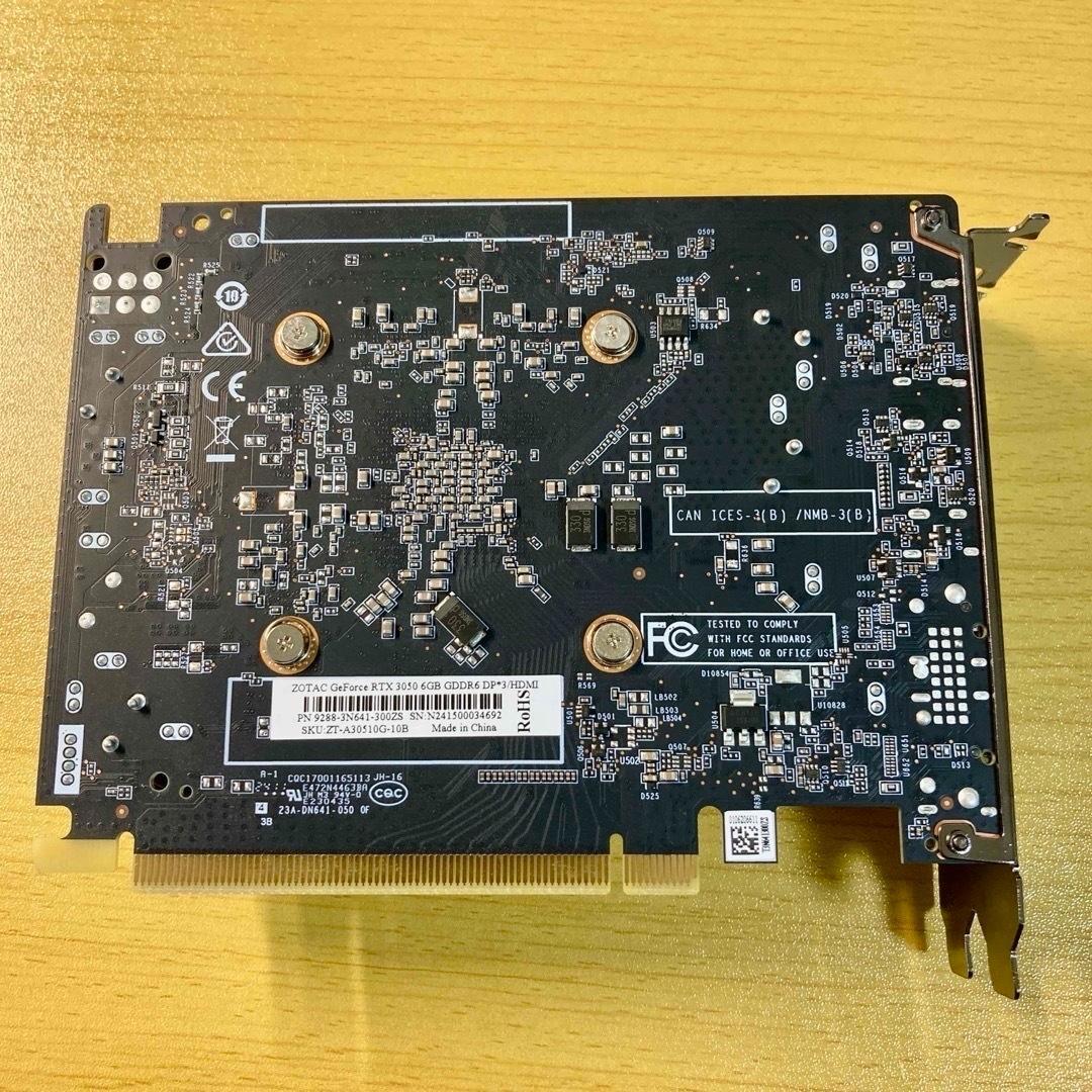 グラフィックボード・グラボ・ビデオカード GeForce RTX3050 6GB ZOTAC GPU