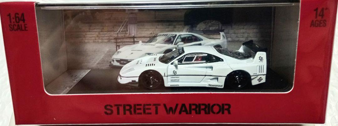 ■1/64【LBWK F40 STREET　WARRIOR】ホワイト《新品》