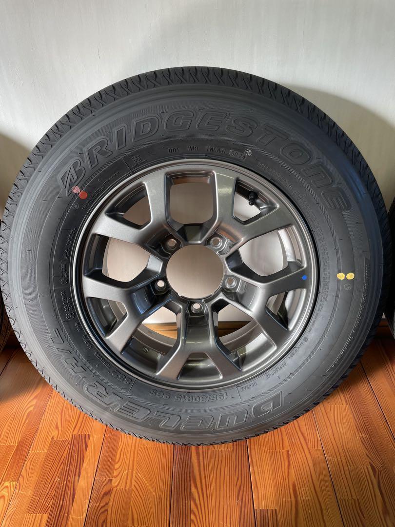 ジムニーノマド新車外しタイヤホイールセット 高級感あり!