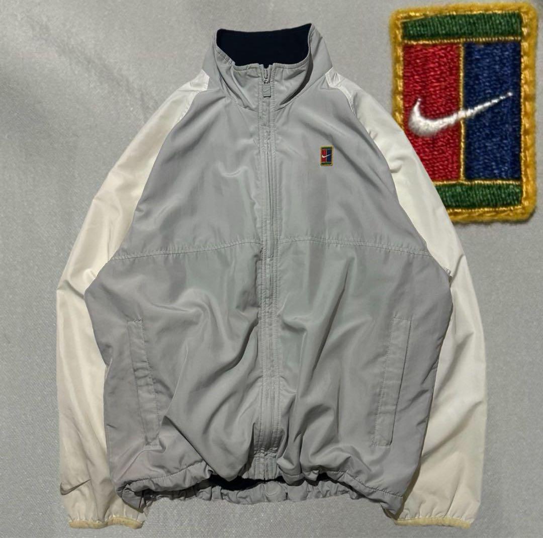 希少 90s NIKE ナイロンジャケット ドローコードあり