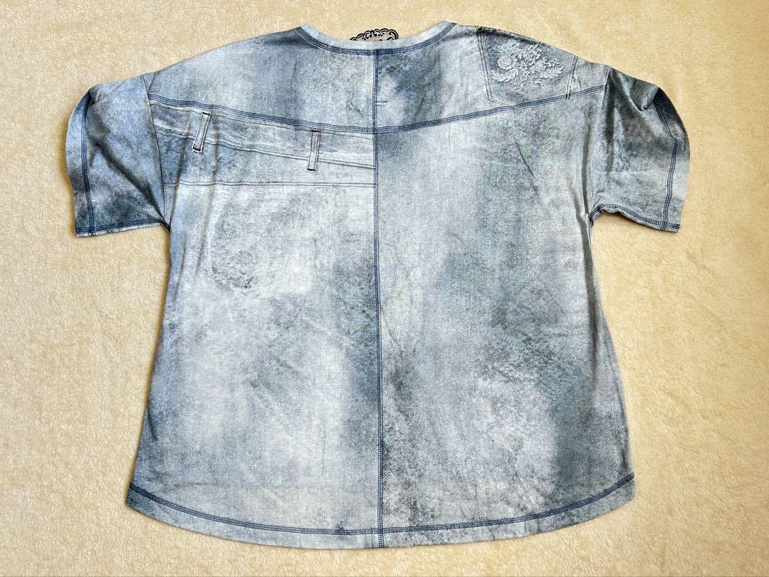 Rossaインポートロッサ46麻Tシャツ